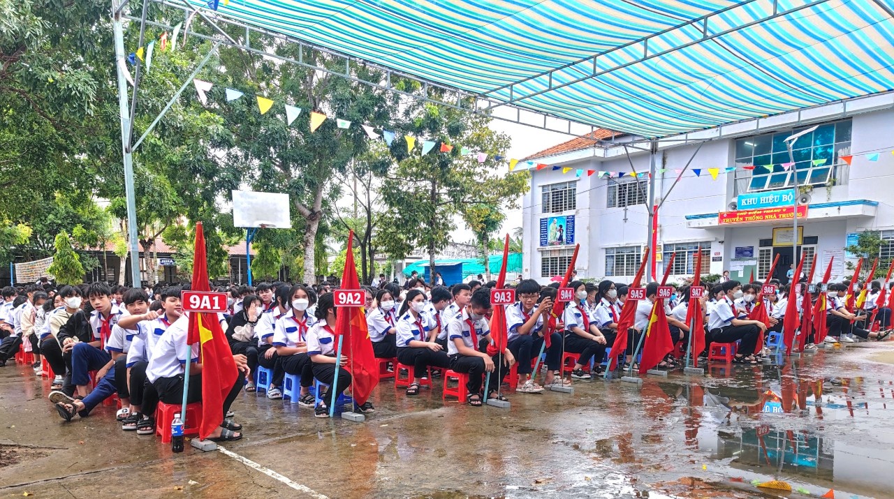 Hình ảnh lễ khai giảng năm học