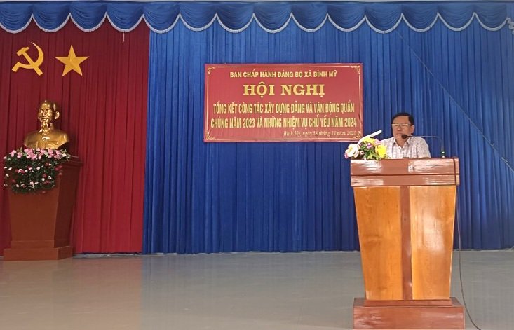 tổng kết công tác đảng và vận động quần chúng